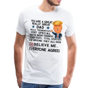 Trump Dad Men's Premium T-Shirt (Ck1868)