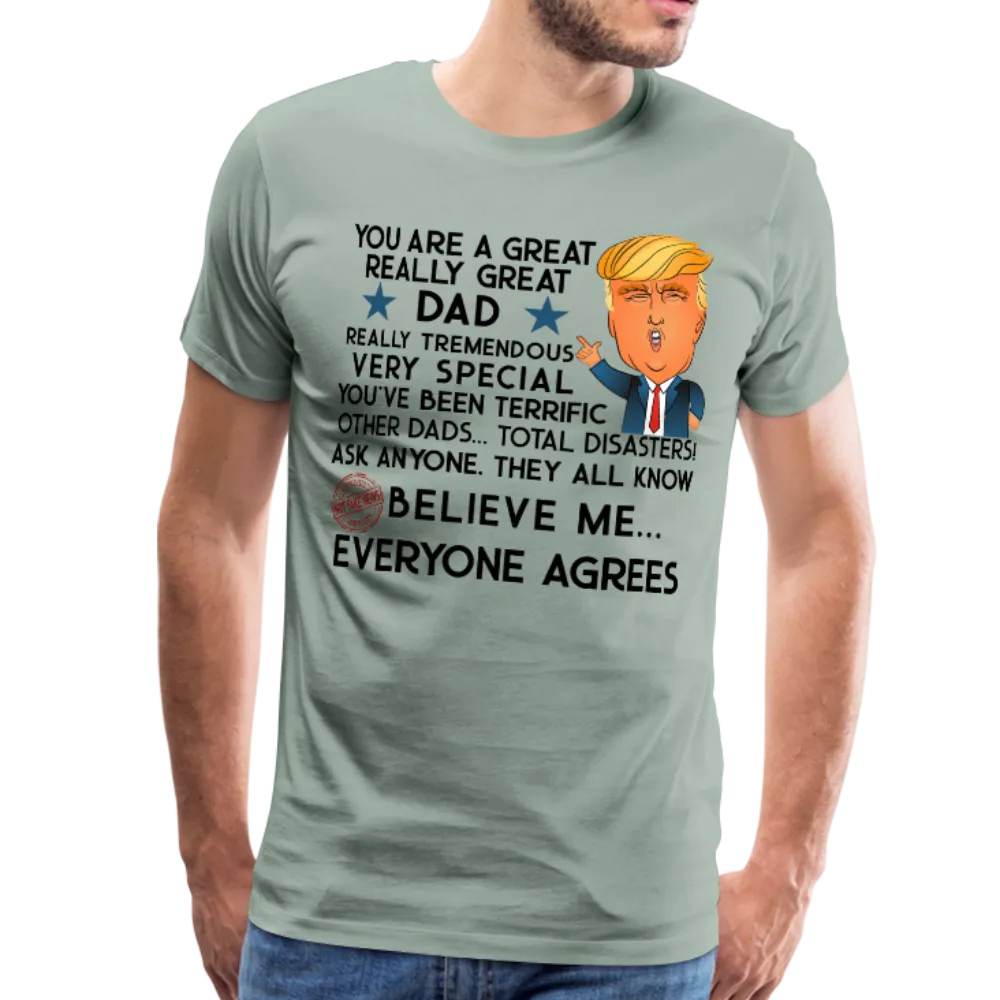 Trump Dad Men's Premium T-Shirt (Ck1868)