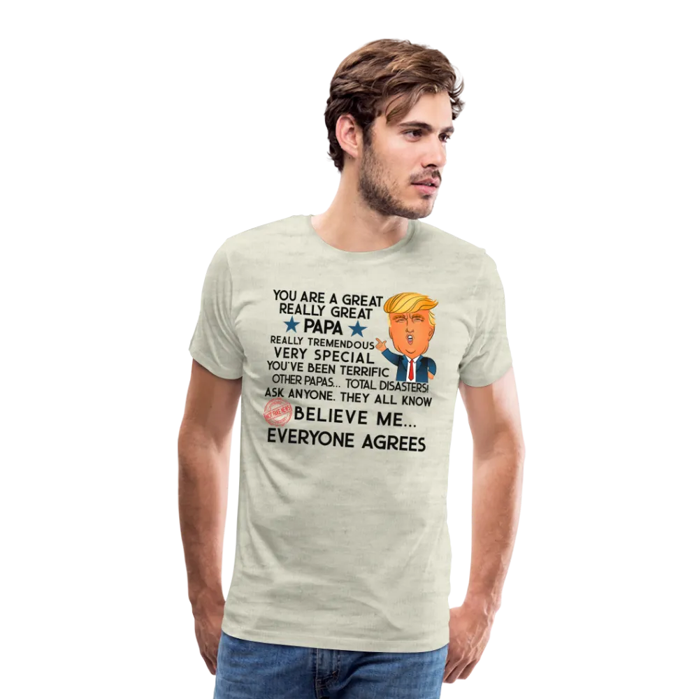 Trump Papa Men's Premium T-Shirt