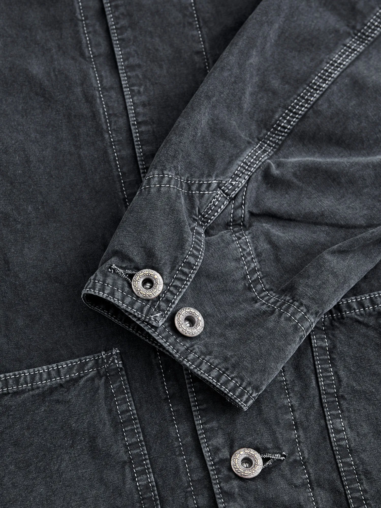 Tusser Coverall in Black