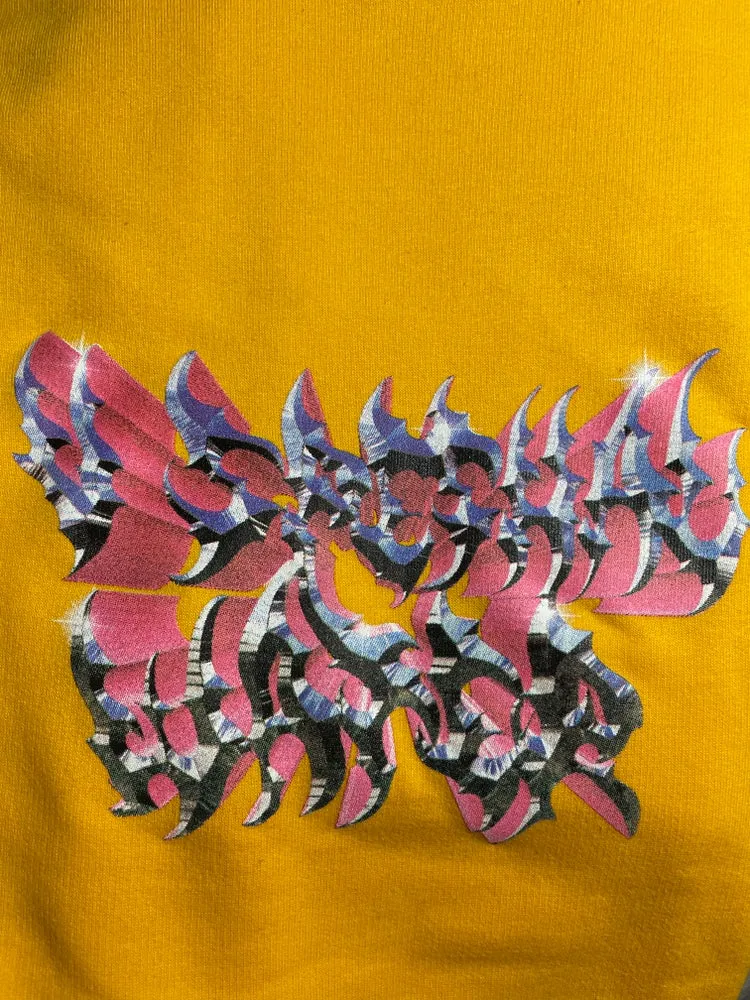 V Speshal Water T Shirt Golden Yellow