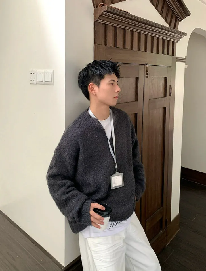 Versatile Loose Fit Knit Sweater