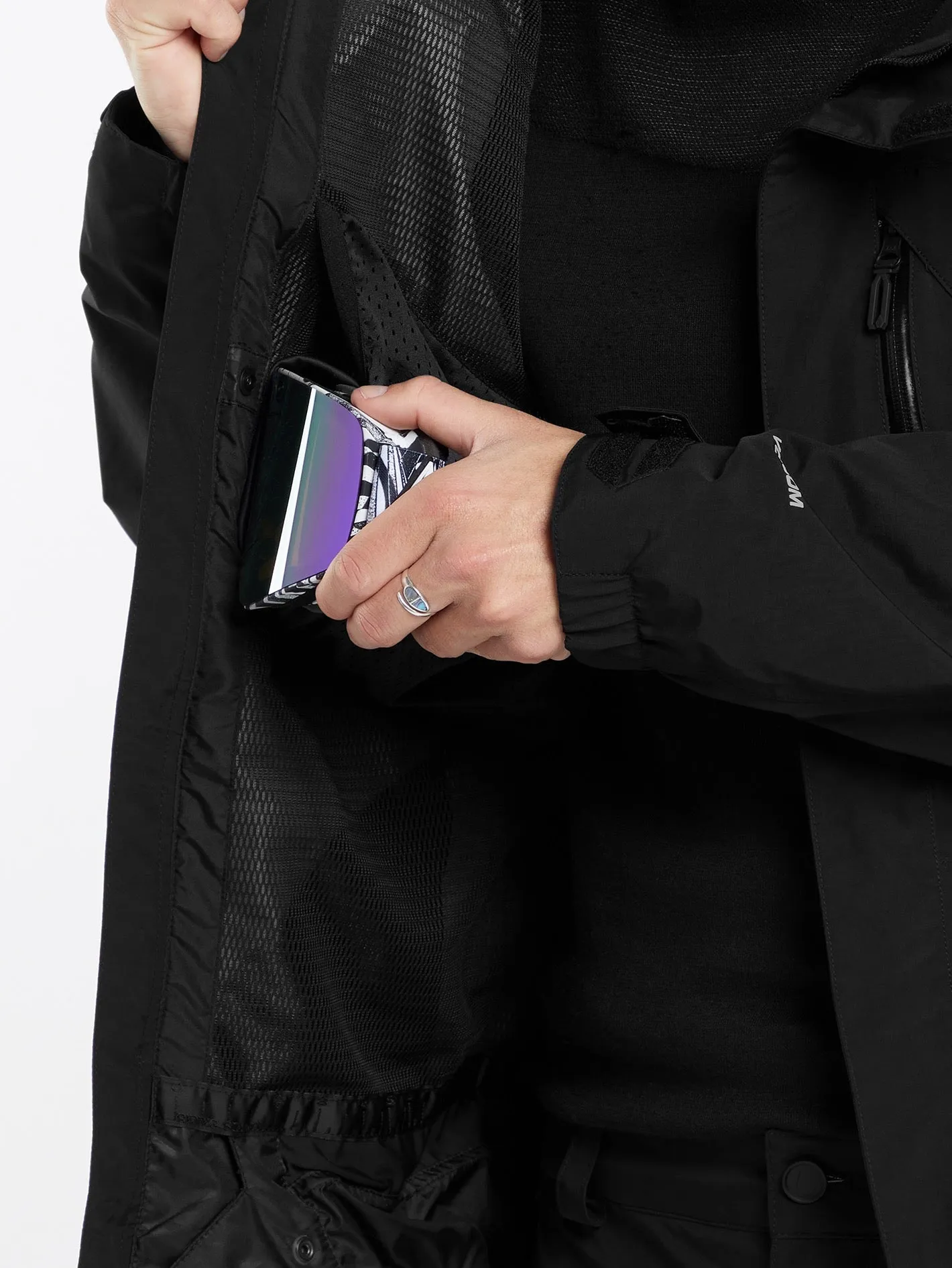 Veste Gore-Tex L - BLACK