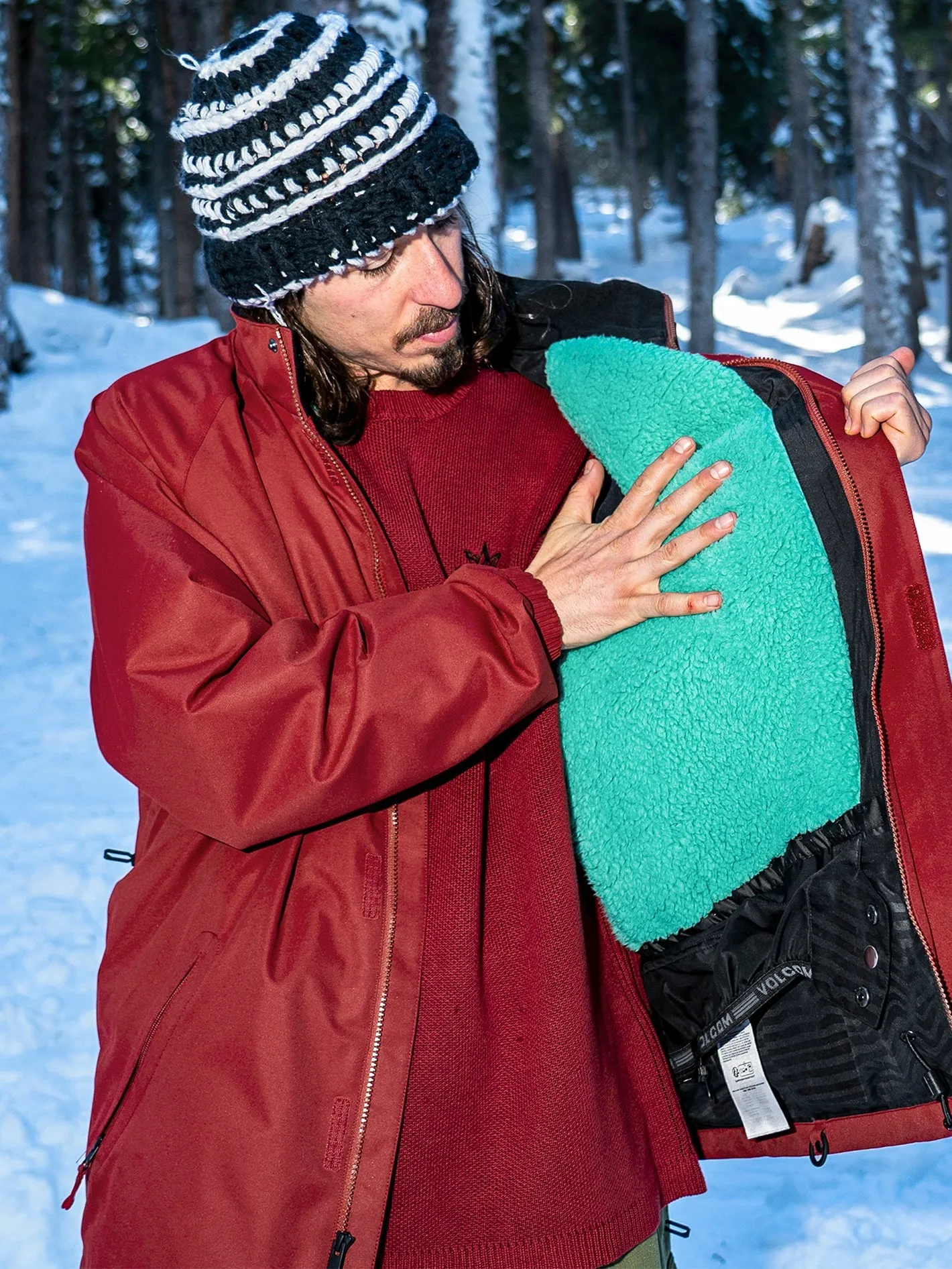 Veste Ravraah - MAROON