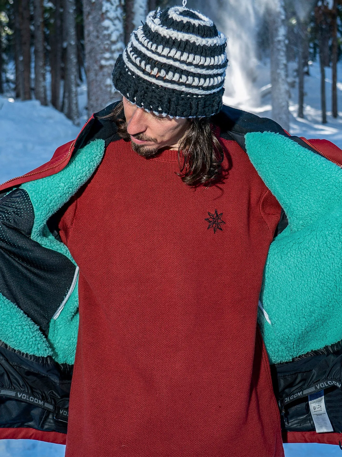 Veste Ravraah - MAROON