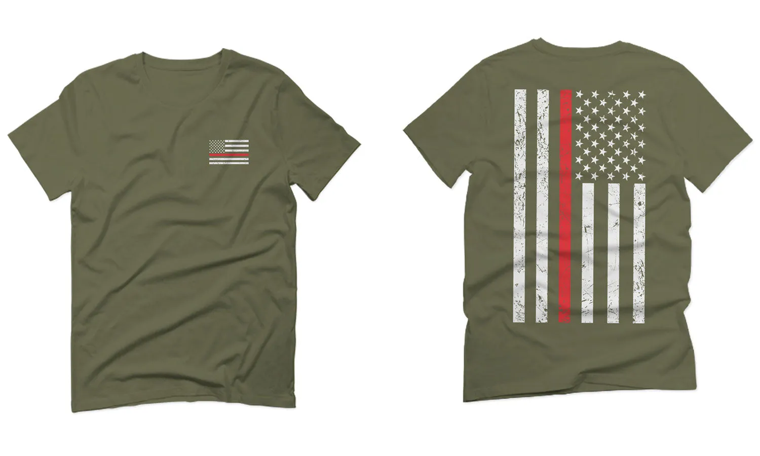 VICES AND VIRTUESS Firefighter Seal Support American Flag Thin Red Line Rescue USA For men T Shirt