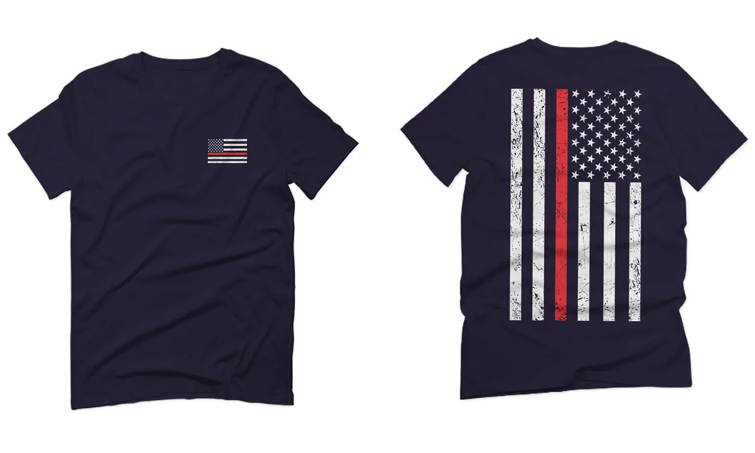 VICES AND VIRTUESS Firefighter Seal Support American Flag Thin Red Line Rescue USA For men T Shirt