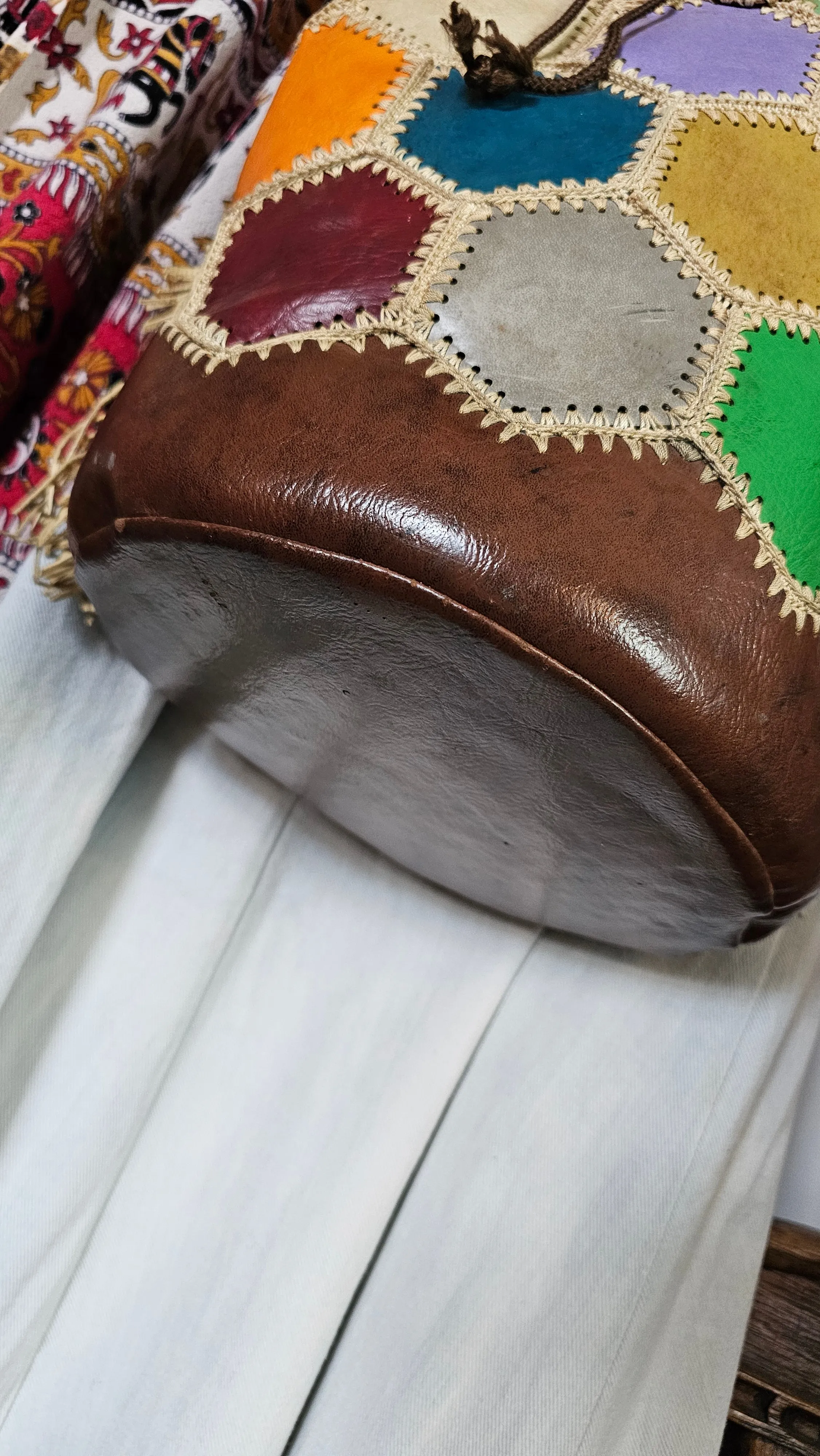 Vintage Amerileather Patchwork Shoulder Bag