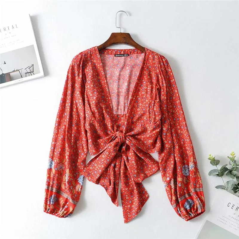 Vintage Chic Bohemian Blouse