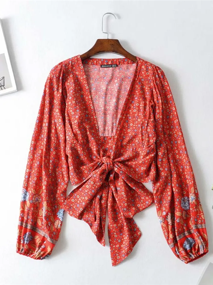 Vintage Chic Bohemian Blouse