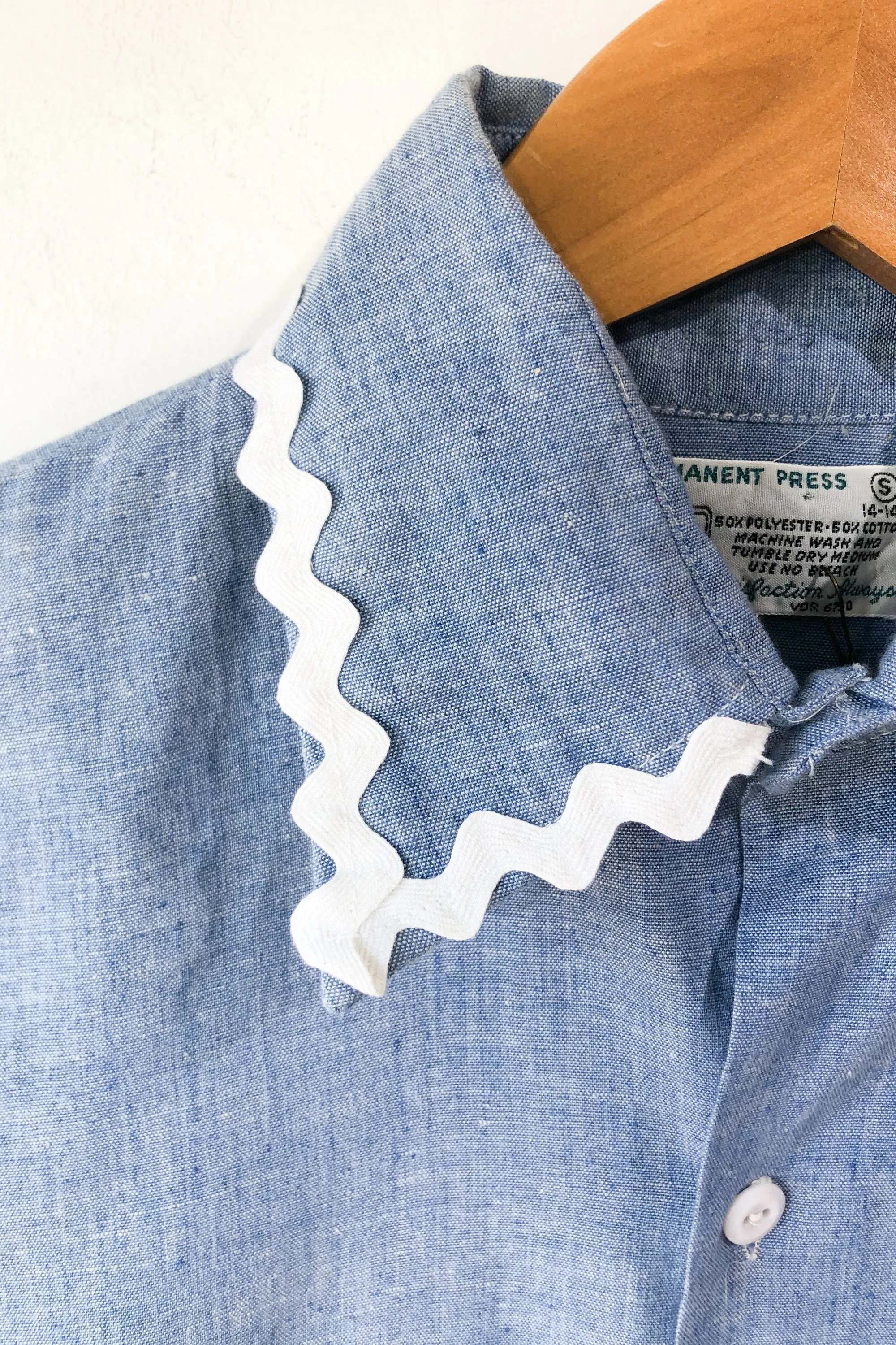 Vintage Kmart "Grandma" Chambray Shirt