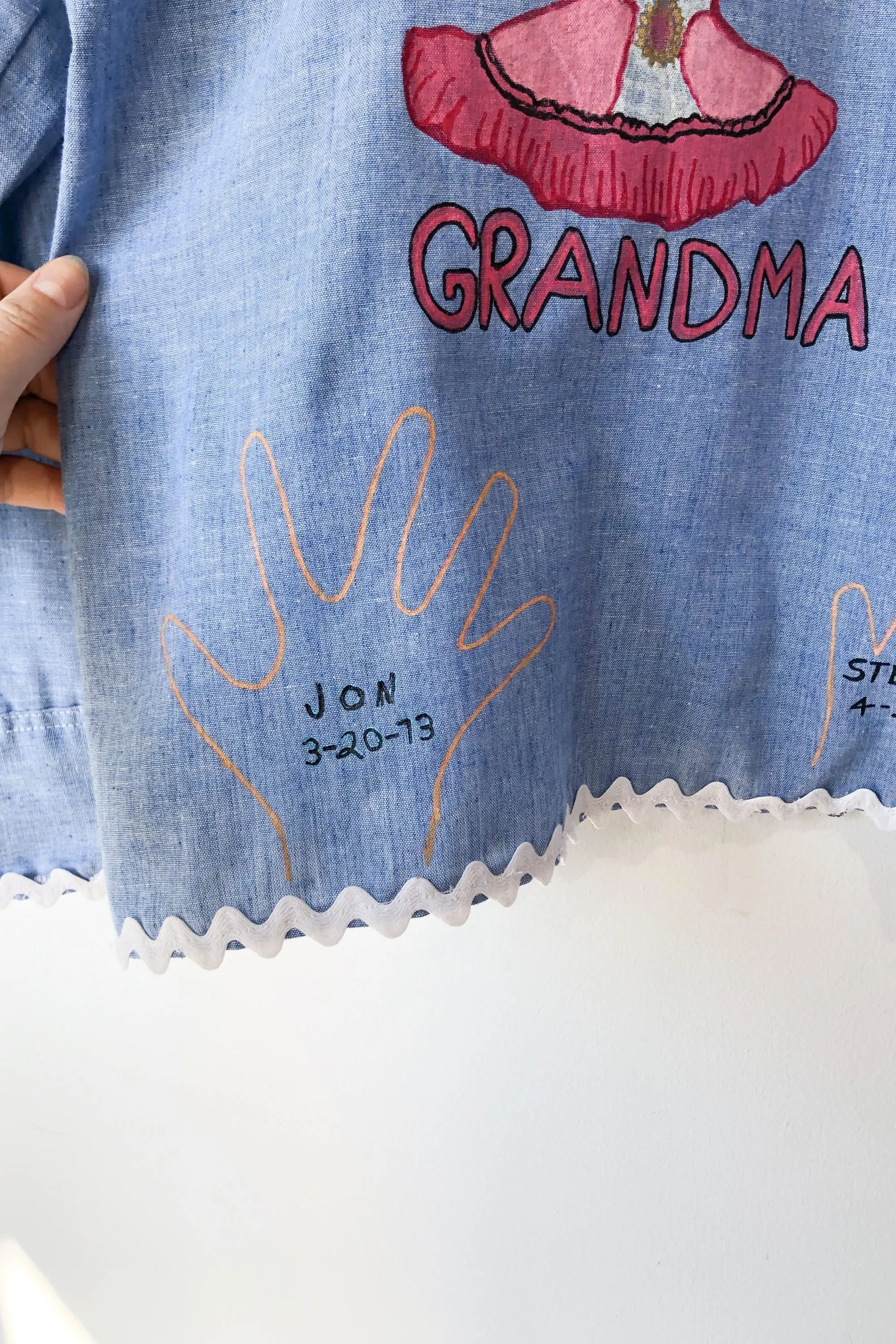 Vintage Kmart "Grandma" Chambray Shirt