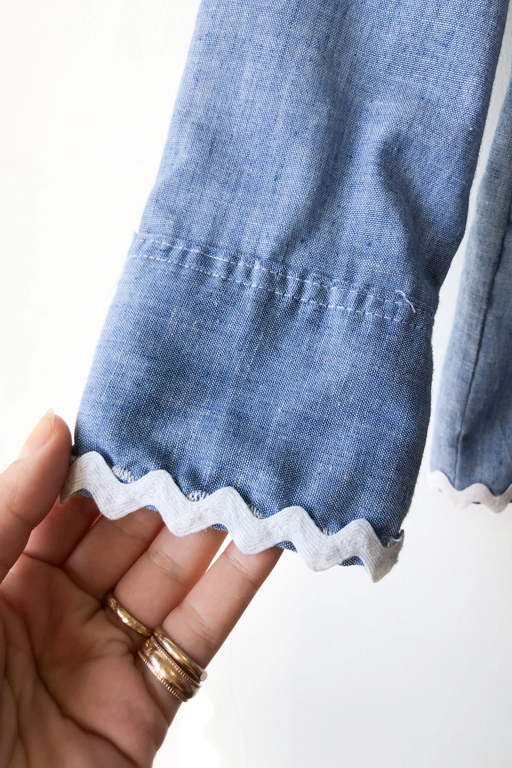 Vintage Kmart "Grandma" Chambray Shirt
