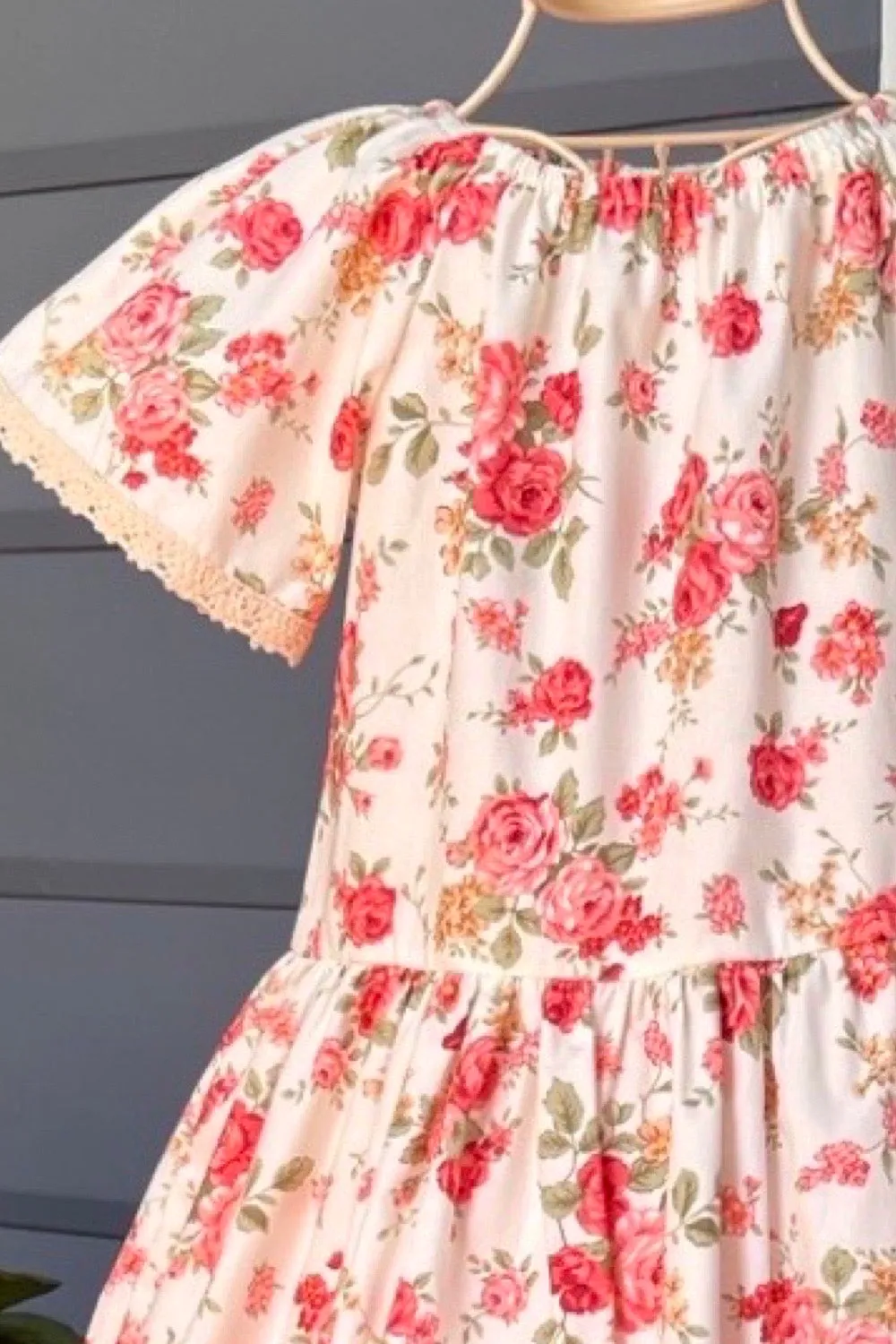 Vintage Seaside Dress | Heavenly Bloom