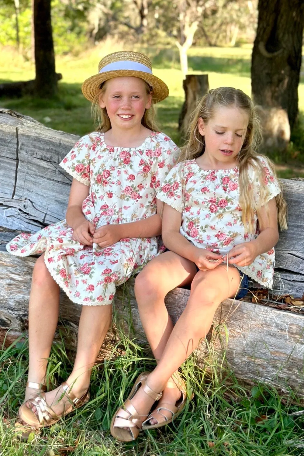 Vintage Seaside Dress | Heavenly Bloom