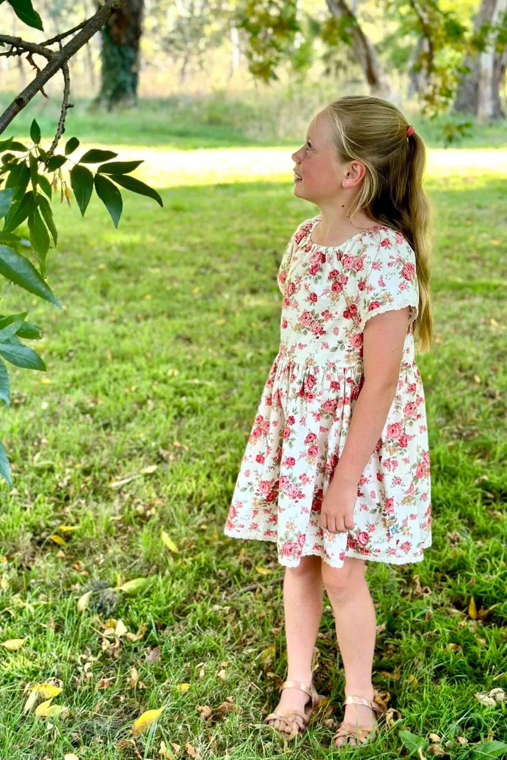 Vintage Seaside Dress | Heavenly Bloom