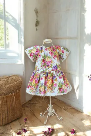 Vintage Seaside Dress | Rosewood Manor | Sz 3