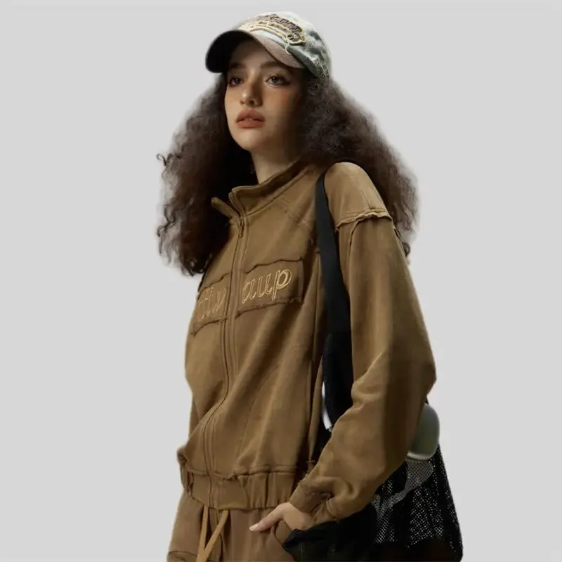Vintage Y2K Jacket for Comfortable and Durable Style