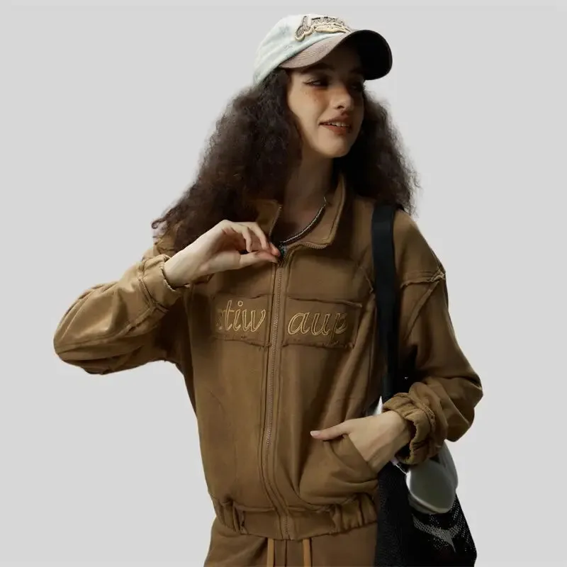 Vintage Y2K Jacket for Comfortable and Durable Style