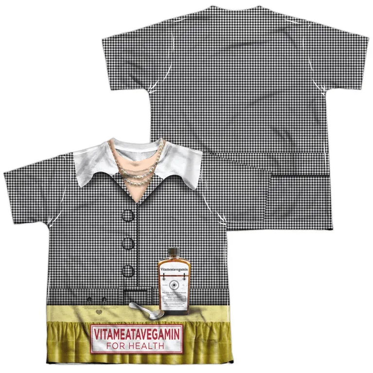 Vita Costume Alternate Back & Front Kids Sublimation Tshirt