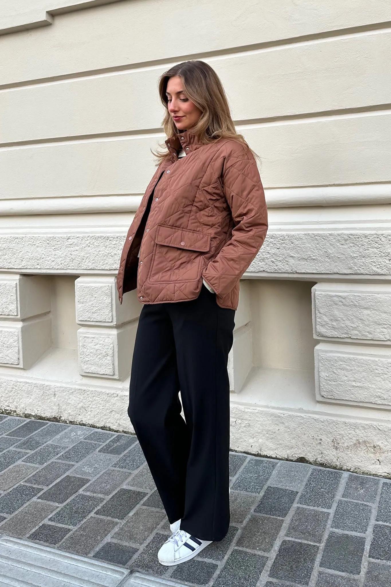 VMHarlowdonna Jakke - Mørkebrun
