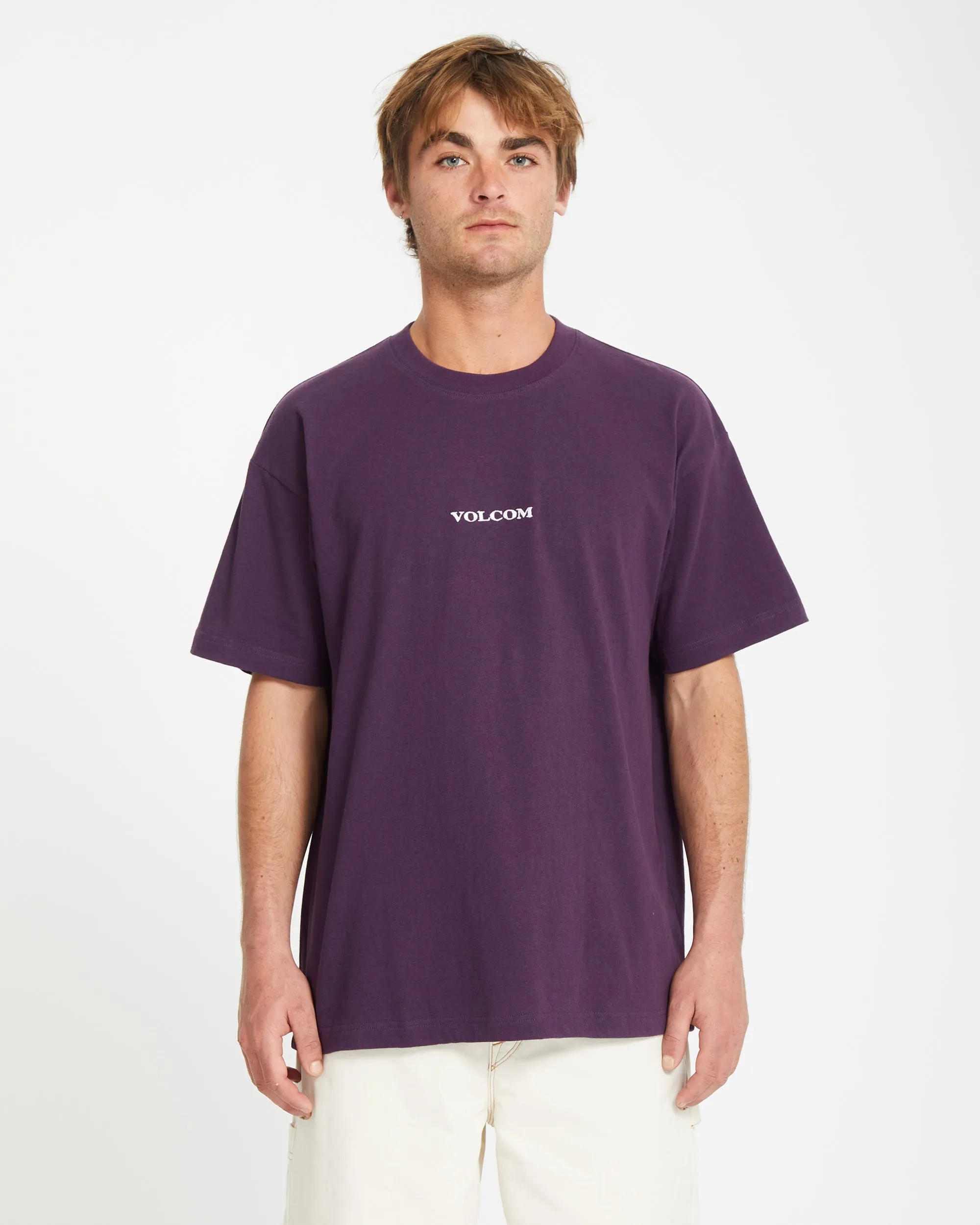 Volcom Stone T-shirt - GRAPE ROYALE