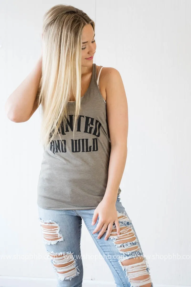 Wanted & Wild Tank Top** - Final Sale