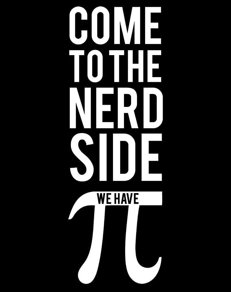 Weird Science Come To The Nerd Side We Have Pi Official Kid's T-shirt (Black)