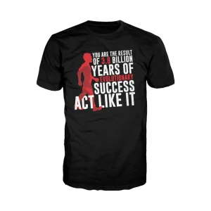 Weird Science Evolutionary Success Official Men's T-shirt (Black)