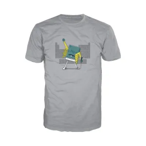 Weird Science Freddie Mercury Official Men's T-shirt (Heather Grey)