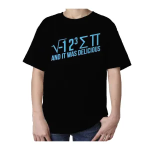 Weird Science I 8 Sum Pi Official Kid's T-shirt (Black)