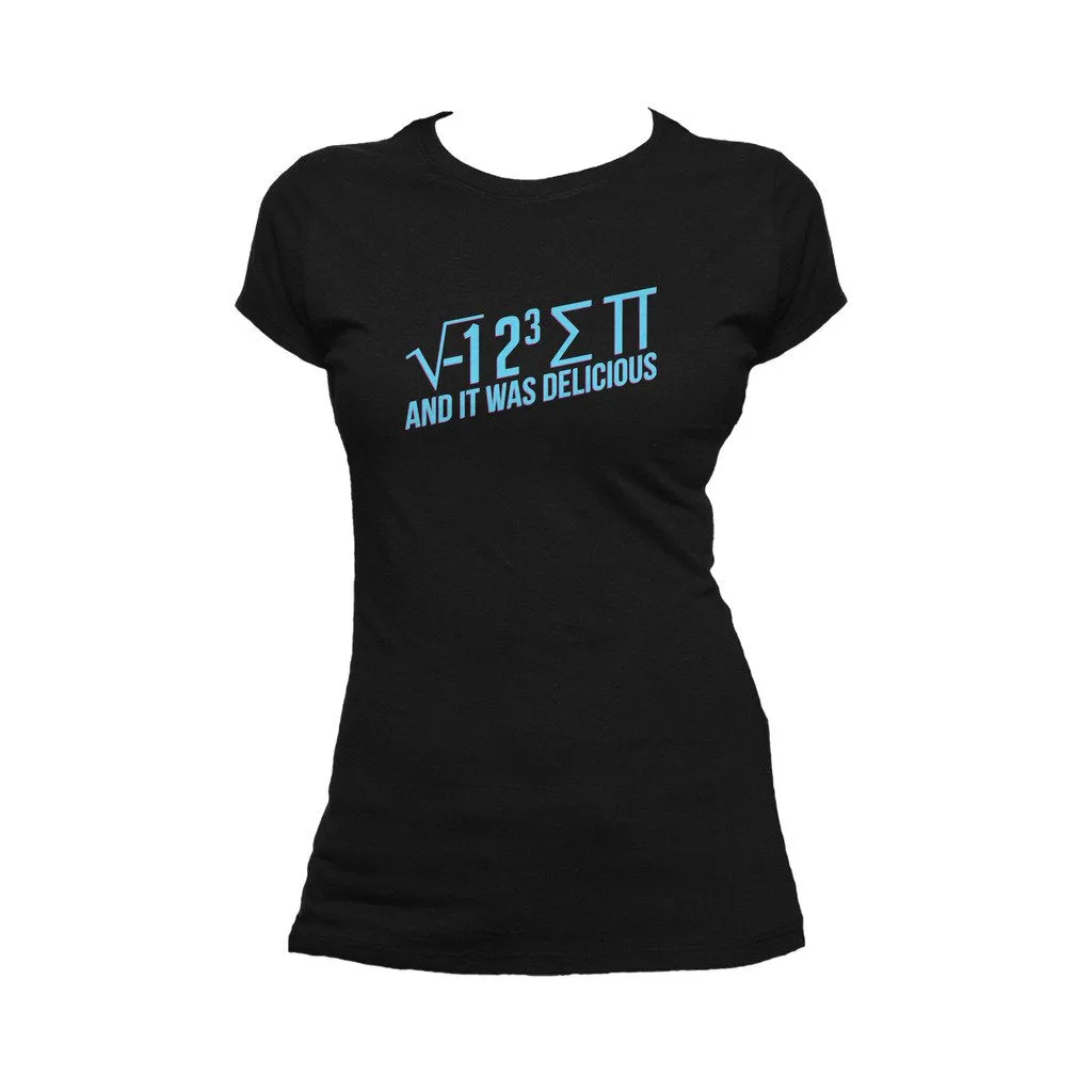 Weird Science I 8 Sum Pi Official Women's T-shirt (Black)