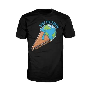 Weird Science Ice Cream Official Men's T-shirt (Black)