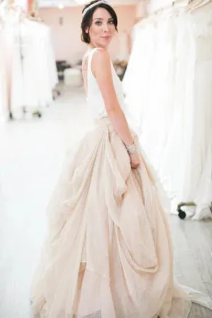 Whimsical and Romantic Chiffon Celestial Whisper Skirt