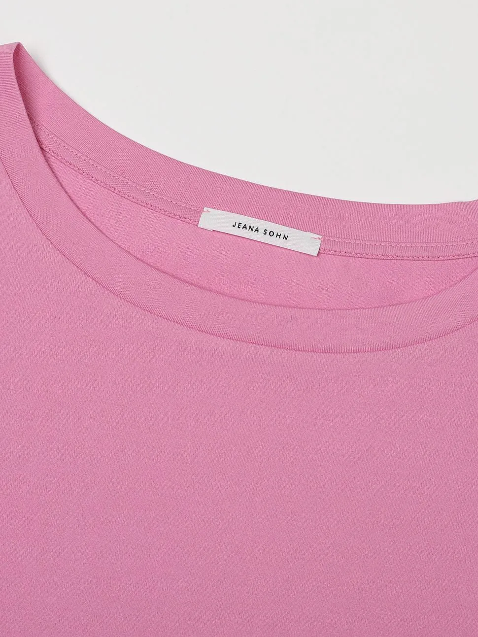 Wide neck Garçon T shirt - blush