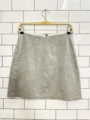wilfred wool blend mini skirt