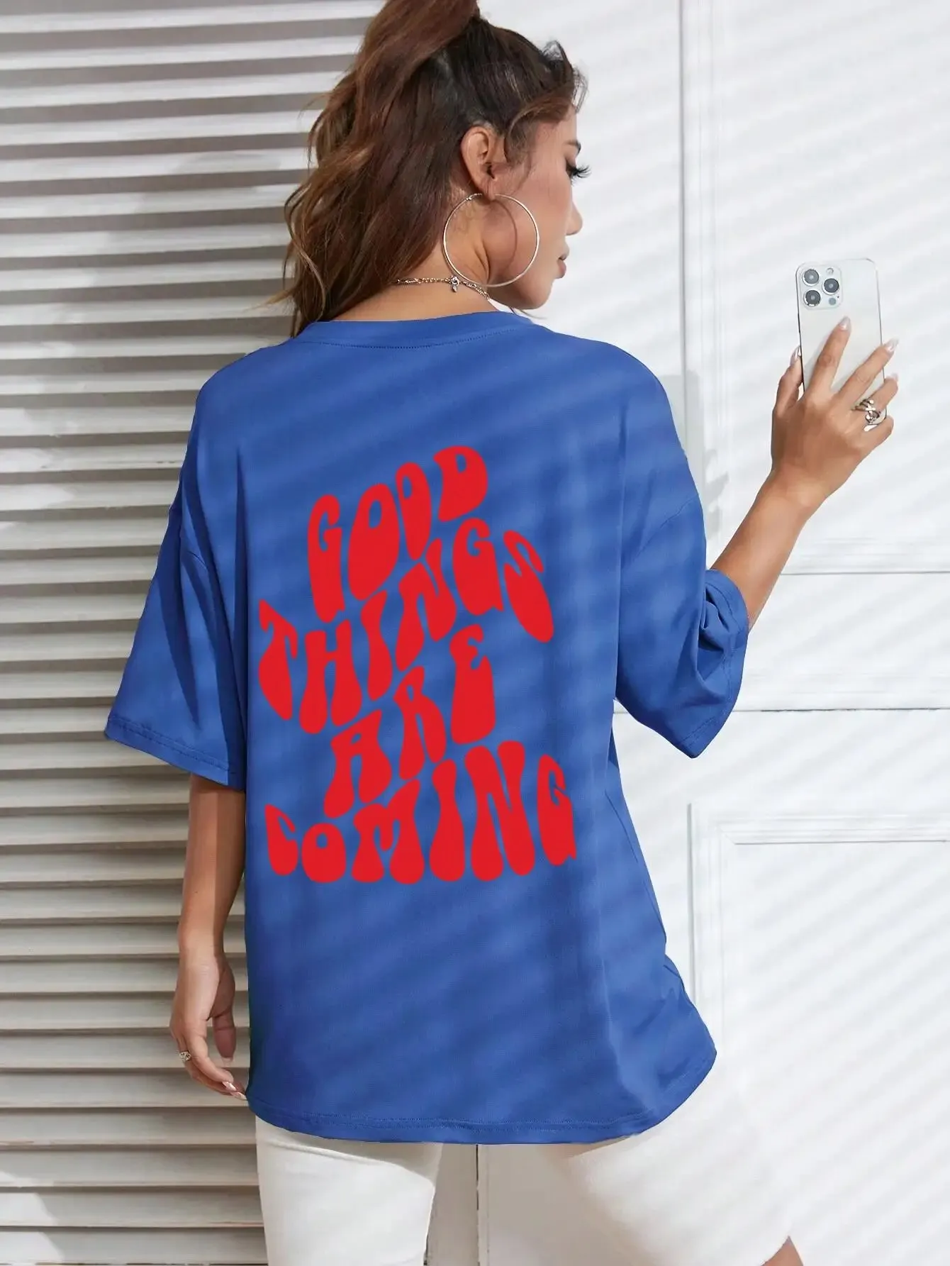 Women T-Shirts Soft Summer Tops Casual Loose Breathable Female T-Shirt