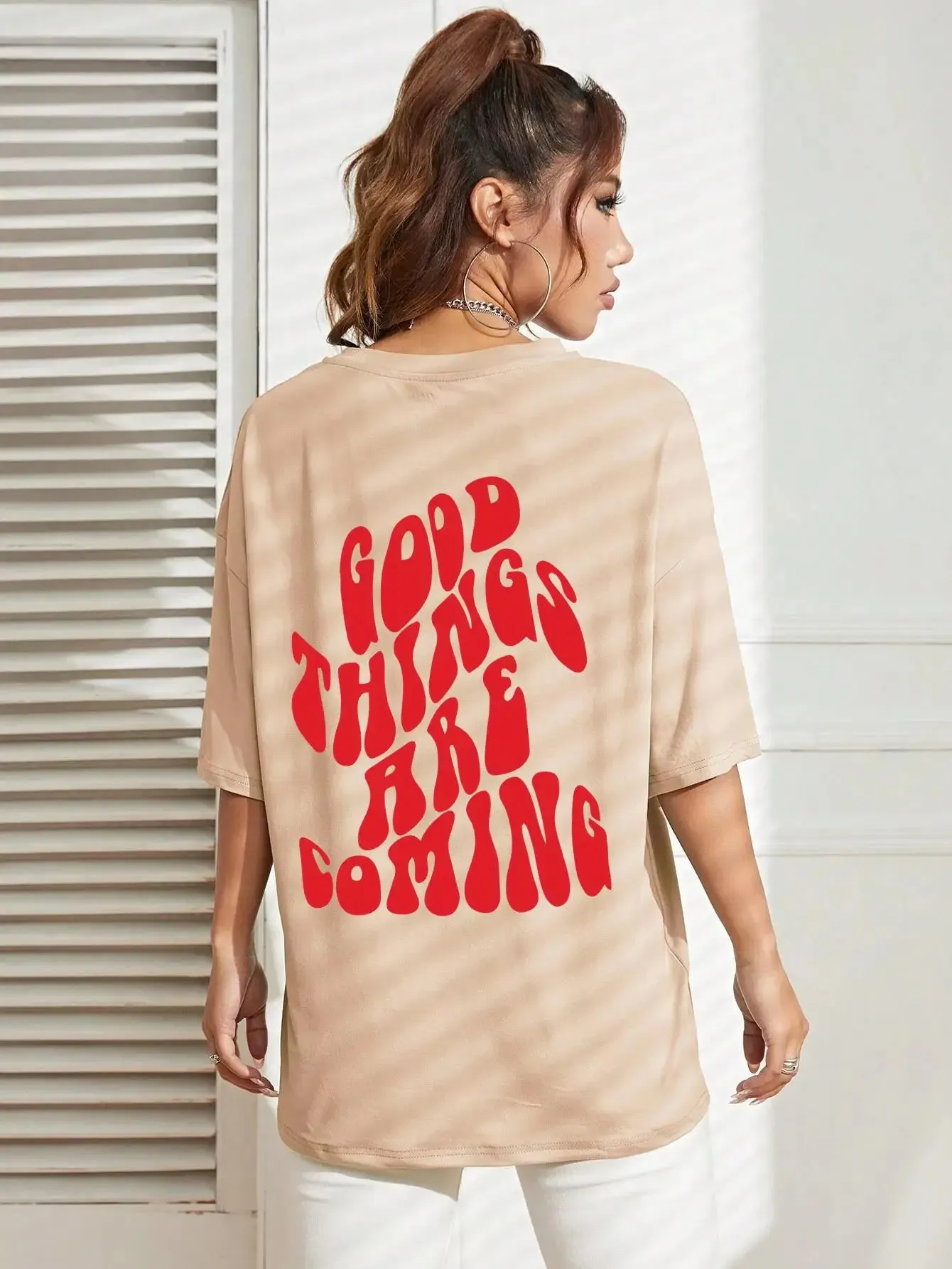 Women T-Shirts Soft Summer Tops Casual Loose Breathable Female T-Shirt