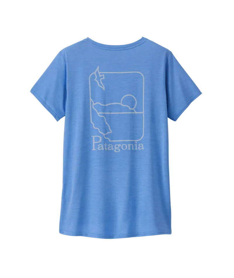 Women's Capilene Cool Daily Graphic Shirt - Waters