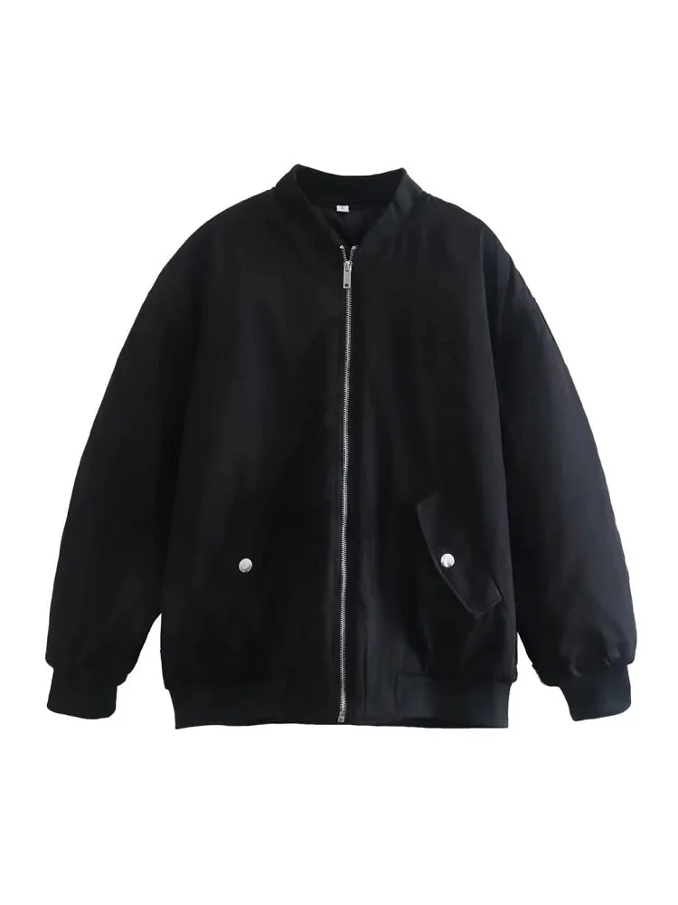 Women's jackets | Female jackets with pockets: stand-up collar outerwear