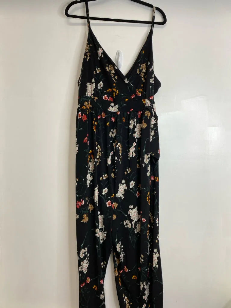 Womens Size 3XL Misses Black Romper