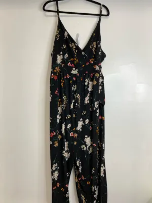 Womens Size 3XL Misses Black Romper