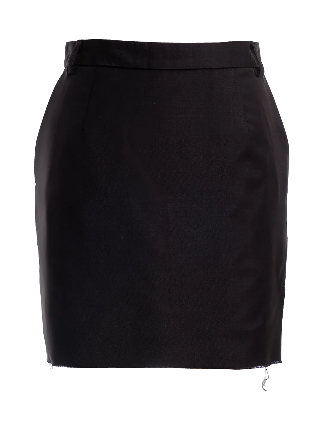 Wool Midi Skirt