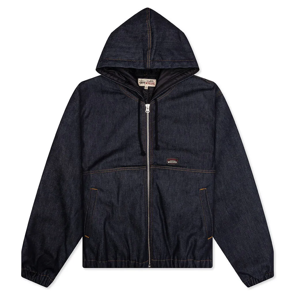 Work Denim Jacket - Raw Indigo