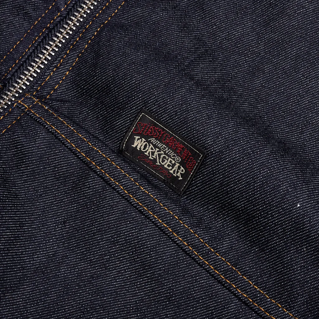 Work Denim Jacket - Raw Indigo