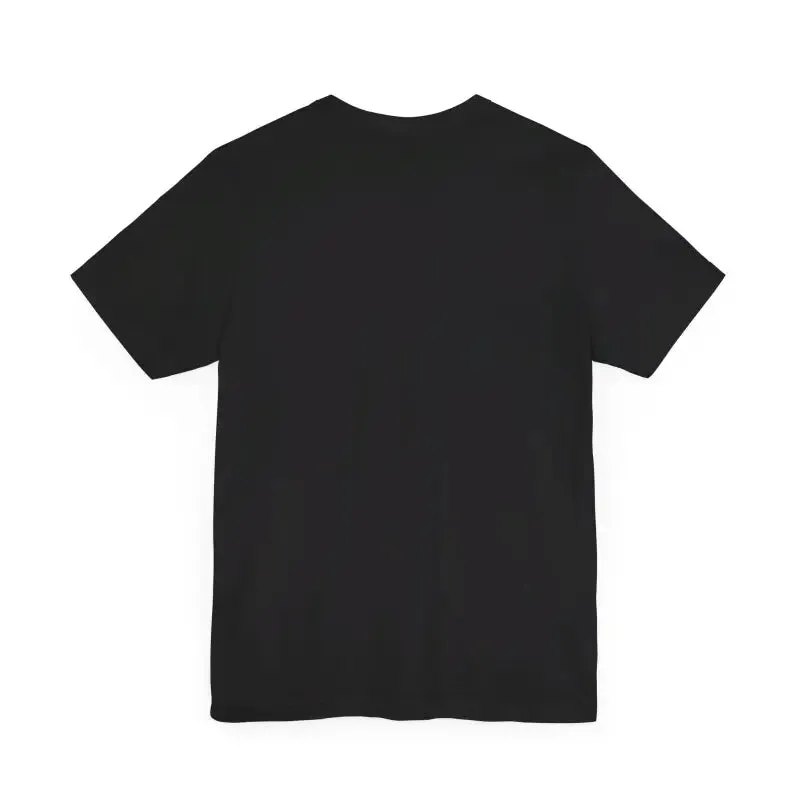 Yoga Skeleton Tee Unisex Jersey Short with Flower Head