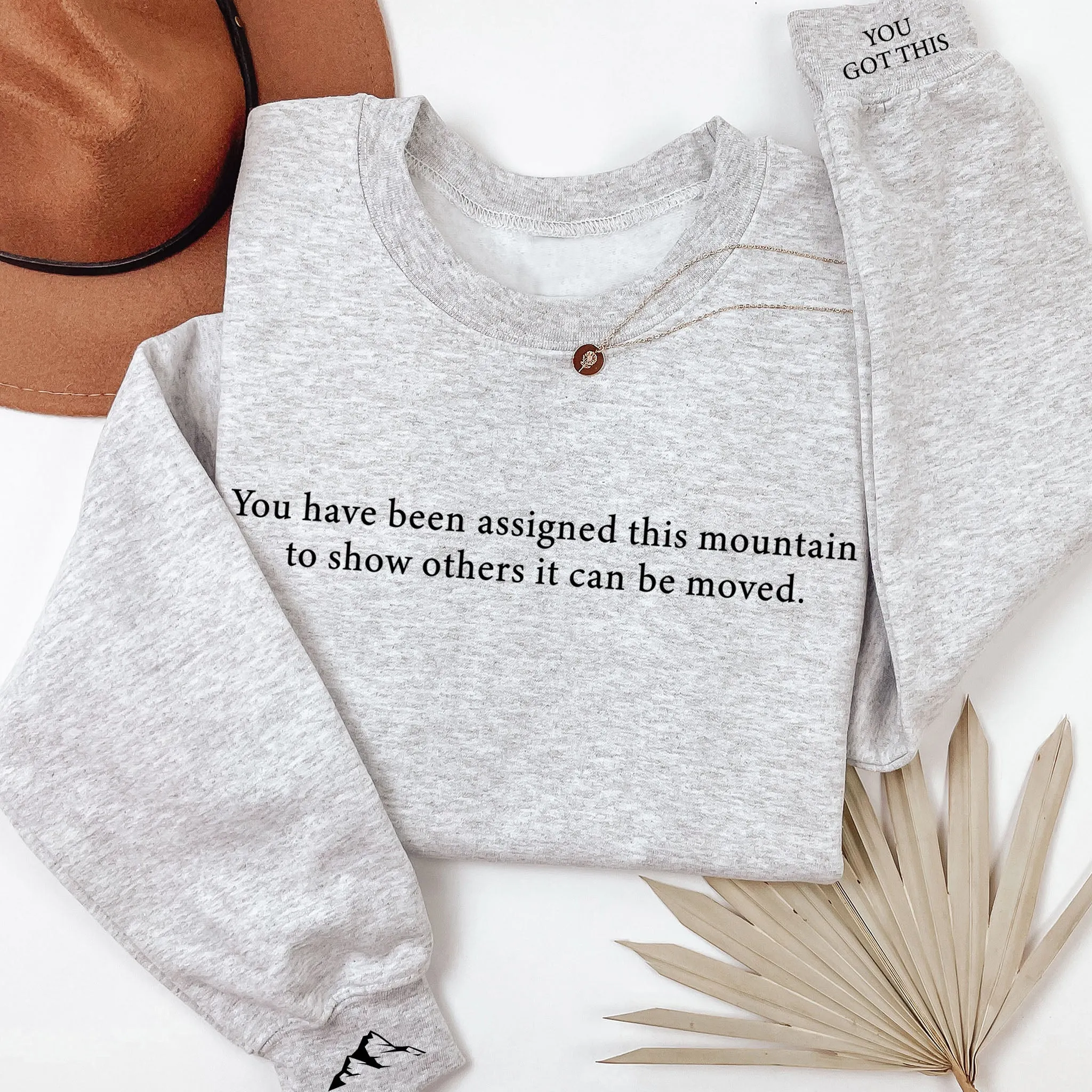 You Can Move Mountains Hoodie